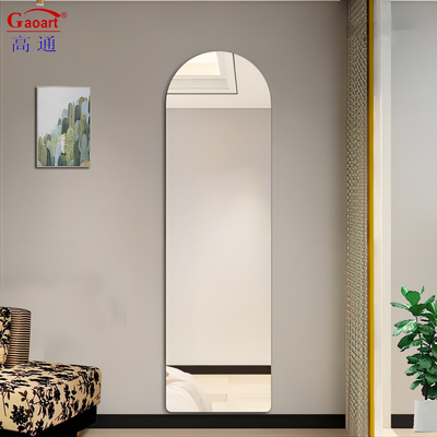 Miroir murale moderne avec verre indestructible mode décoratif de la maison de bain monté miroir