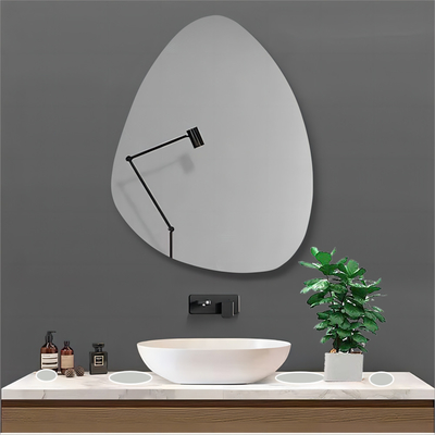 Verre or décoratif Magie moderne maquillage beauté salle de bain indestructible Décoration intérieure Miroir murale