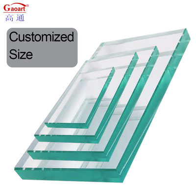 Cabinet Tablette personnalisée sans cadre Vitre à clous personnalisé verre réfléchissant trempé