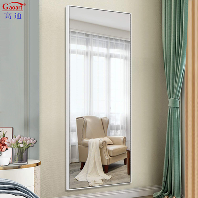 Miroir en verre de style européen Vêtement de longueur complète Salle de bains élégante Entrée Décoration de l'hôtel