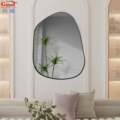 Style de design contemporain longueur complète Antique miroir murale en bois pour tous les jours