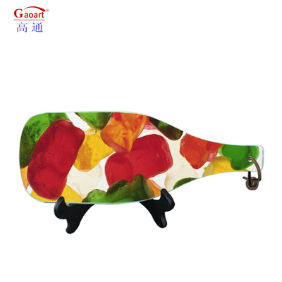 12 x 16 pouces rondes carrées durcies végétales incassables Taille de cuisine personnalisée