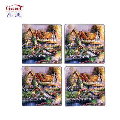 3000 ensembles de vitres rondes et durables tapis roulants coussinets coussinets design verre de cuisine blanc