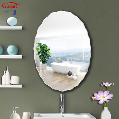 Full Make Up Beauty Mirror Morden Style Mur en verre pour la décoration de salle de bain moderne à la maison