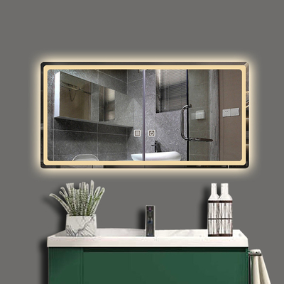 Ronde LED moderne Hello Kitty Antifrog salle de bain miroir de maquillage intelligent pour la décoration de la salle de bain
