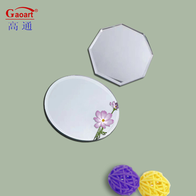 Miroir de salle de bain à deux voies en forme de demi-ronde