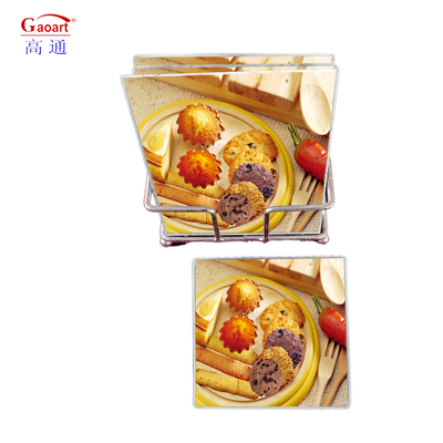 Tableau de coupe de fromage personnalisé à température carrée pour toutes les saisons