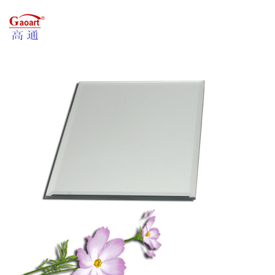 Miroir adhésif de chambre à coucher à longueur régulière à bord droit