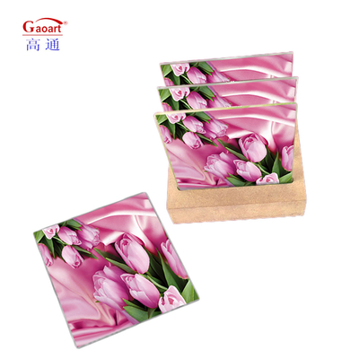 Couleur personnalisée planche de coupe de pain flottant en blanc pour la cuisine et le sous-sol en verre pour le vin