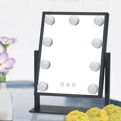Logo supplémentaire Oui Top Fashion ampoule LED en chrome maquillage décor pour la maison Vanité avec miroir d'Hollywood