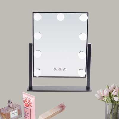 Logo supplémentaire Oui Top Fashion ampoule LED en chrome maquillage décor pour la maison Vanité avec miroir d'Hollywood
