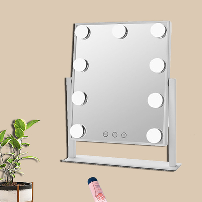 Logo supplémentaire Oui Top Fashion ampoule LED en chrome maquillage décor pour la maison Vanité avec miroir d'Hollywood