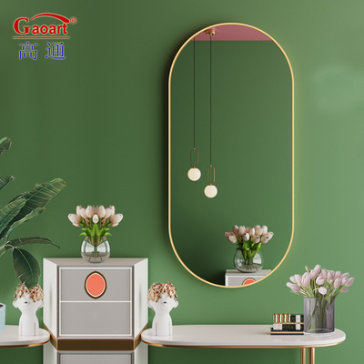 Encastrement en alliage d'aluminium de style européen Miroir murale pour la décoration intérieure