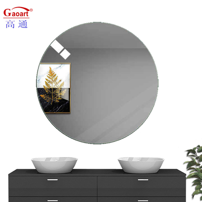 Petit miroir de cheval décoratif pour le salon de sécurité ronde arc carré de style moderne