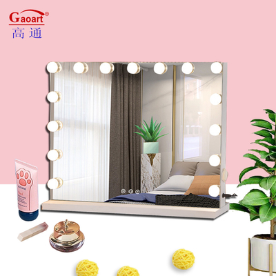 Améliorez votre salon avec Hollywood Custom Big Fill Body Lighted Makeup Mirror en chrome