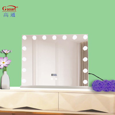 Maquillage de design populaire Vanité LED personnalisé grand éclairage Décoration de la maison avec miroir ampoule