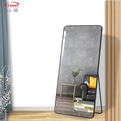 Style de design contemporain Miroir debout de longueur complète pour salle de bain
