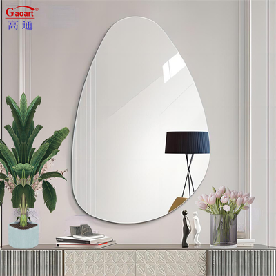 Miroirs de salle de bain intelligents Taille personnalisée Antifog Barber Espejo Décoration pour salle de bain arc