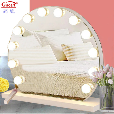 Grosse ampoule à LED chrome maquillage décor de la maison Vanité avec miroir d'Hollywood garantie