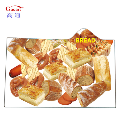 3000 pièces Sustainable Clear 6mm White Board de coupe pour le design de cuisine style paysage