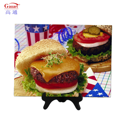 Tableau de coupe de cuisine en verre trempé tout-saison avec logo personnalisé acceptable