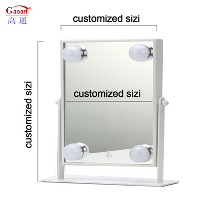 Hollywood style miroir de vanité LED avec grand personnalisé Big Fill corps maquillage et logo supplémentaire