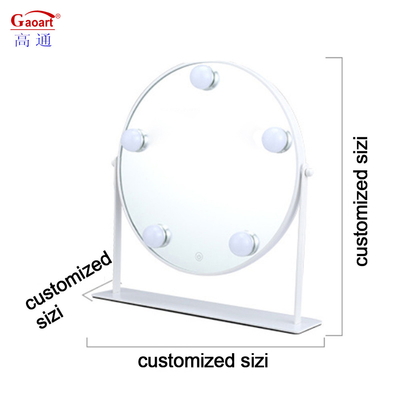 Style de design à la mode Carton individuel Emballage grand miroir lumineux