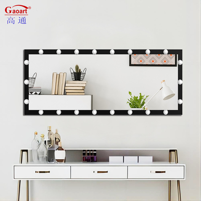 Rectangle Hollywood maquillage lumière vanité LED maquillage miroir avec des lumières LED pour le maquillage portable