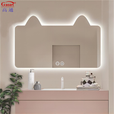 Douche Smart Glass Wall Full Light Up Décoration Portable Décoratif Pour le miroir de salle de bain