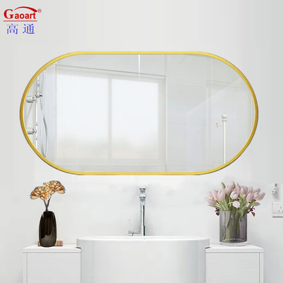 Décoration personnalisée de chambre miroir murale authentique sans cadre pleine longueur pour les besoins quotidiens