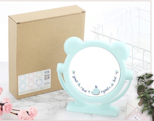 Circle personnalisable maquillage de poche miroir vestimentaire carré pour la décoration intérieure