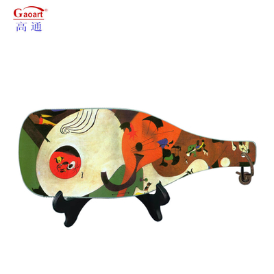 Tableau de coupe de verre au fromage de 6 mm carré pour cuisine