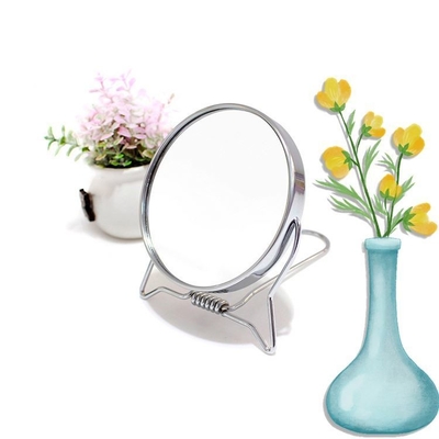 Emballage personnalisable Petit miroir maquillage cosmétique mini compact avec miroir en verre
