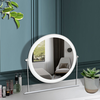 Métal miroir en verre LED maquillage personnalisé Vanité Compact Idéal pour le quotidien et la décoration de la maison