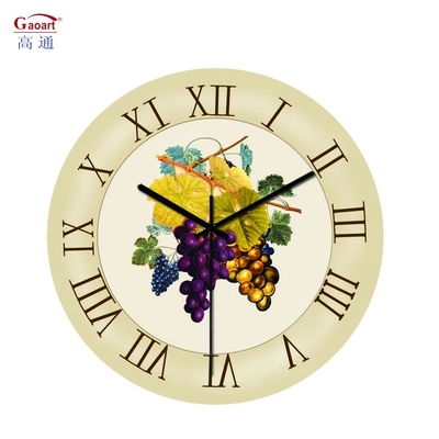 Grande vitre à face unique de luxe Sublimation Monture de montre pour la décoration de cuisine moderne