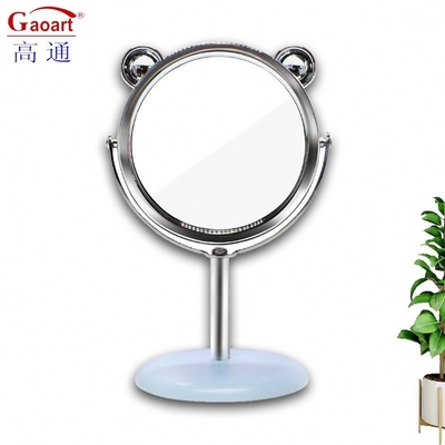 Décoration personnalisée en plastique et en verre Mini miroir portable de vanité