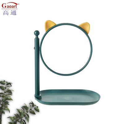 Mode de tous les jours Morden Style Poche Mini Dressing Lady en forme de cœur miroir maquillage