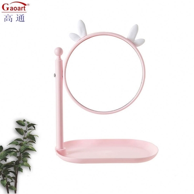 Mode de tous les jours Morden Style Poche Mini Dressing Lady en forme de cœur miroir maquillage