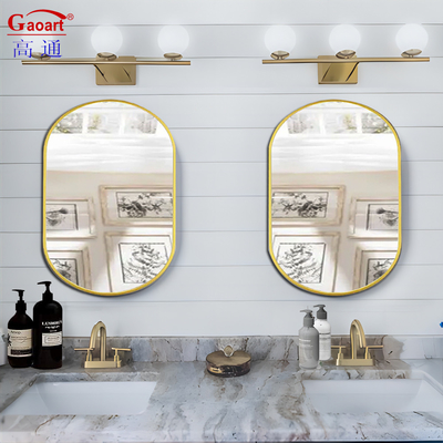 Miroir murale en verre pour la décoration de maison de luxe Cheval Hôtel Vanité