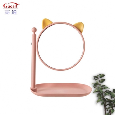 Mode de tous les jours Morden Style Poche Mini Dressing Lady en forme de cœur miroir maquillage
