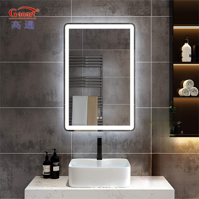 Fonction de commutateur tactile Led Light Wall pour une table de remise en forme de longueur complète dans une chambre moderne