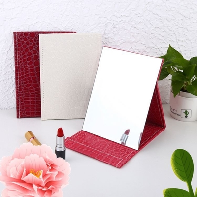 Miroir cosmétique Petit rond mignon Petit miroir Mini maquillage Compact Poche Petit Voyage