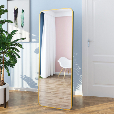 Salle d'art artisanal de verre miroir plancher de danse pour le corps entier debout dans la conception de la maison authentique