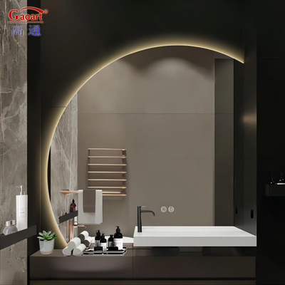 Salle de séjour décoratif portable maison mur avec miroir à LED pour douche Smart Glass Bath