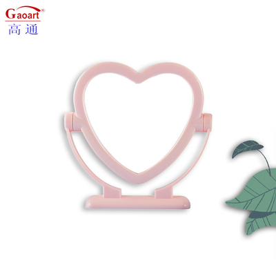 Petit support de table portable miroir cosmétique emballage individuel en carton pour le maquillage