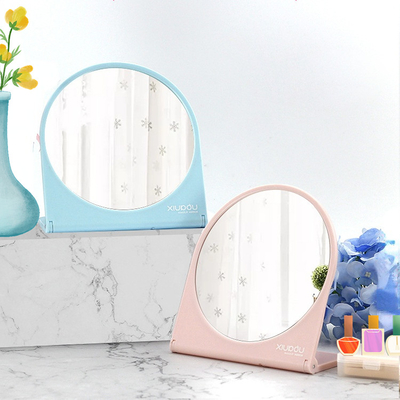 Extra LOGO Tableau de maquillage en verre en plastique pour maquillage portable sur bureau