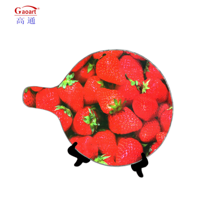 Tableau de coupe de verre trempé incassable pour cuisine avec logo personnalisé acceptable
