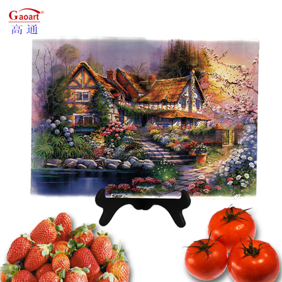 Outils de cuisine en verre trempé Forme découpage coupe pain Plaque de découpage carrée Pour la cuisine