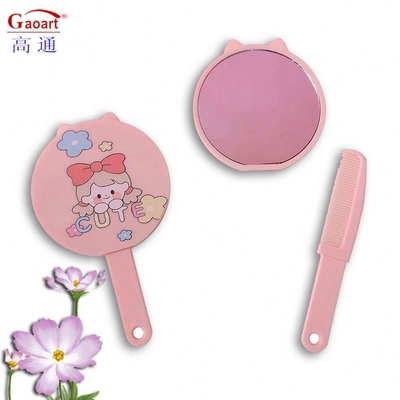 Maquillage personnalisable Compact pour le quotidien Mini Pocket Square Vanity Cosmetic Mirror