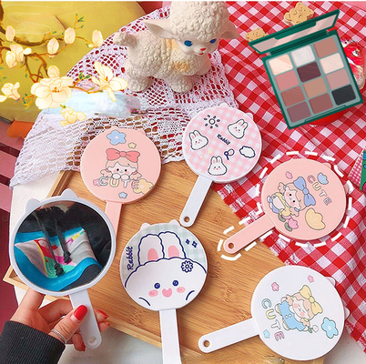 Maquillage personnalisable Compact pour le quotidien Mini Pocket Square Vanity Cosmetic Mirror